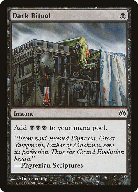 Dark Ritual (18) - Duel Decks: Phyrexia vs. the Coalition (DDE)