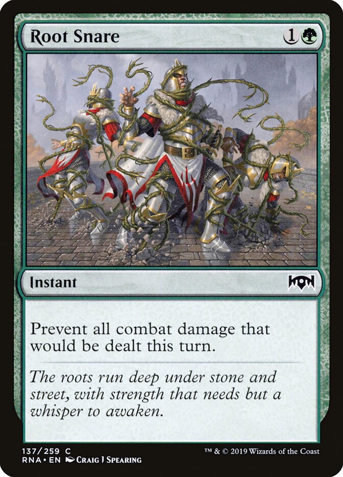 Root Snare (137) - Ravnica Allegiance (RNA)