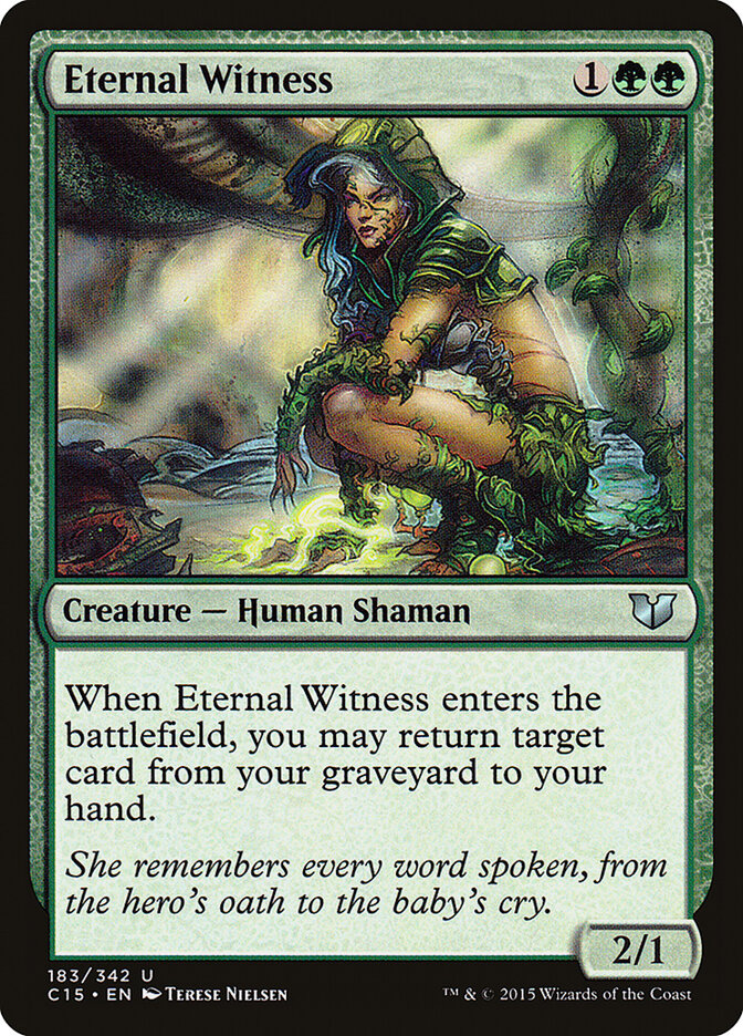 Eternal Witness (183) - Commander 2015 (C15)