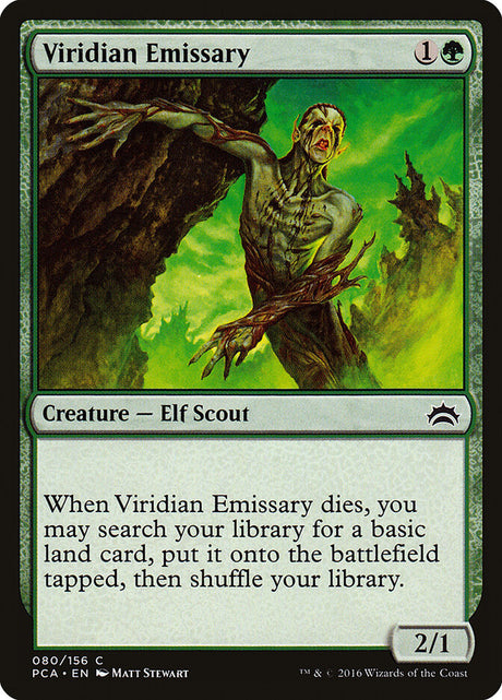 Viridian Emissary (80) - Planechase Anthology (PCA)