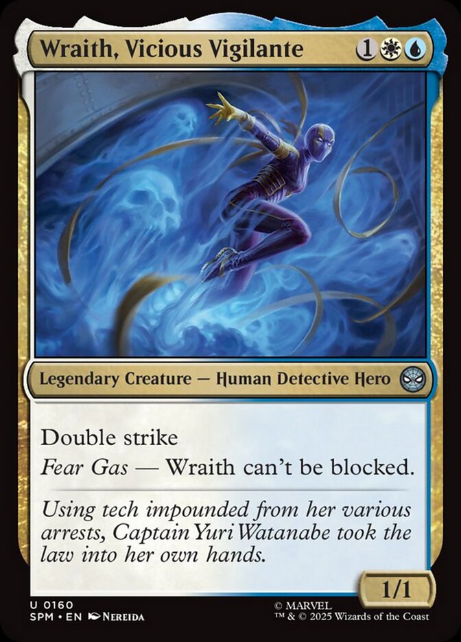 Wraith, Vicious Vigilante (160) - [Foil] Marvel's Spider-Man (SPM)