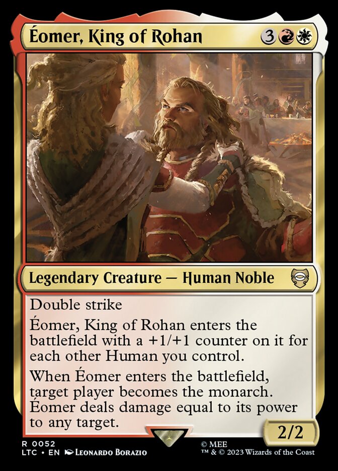 Éomer, King of Rohan (52) - Tales of Middle-earth Commander (LTC)