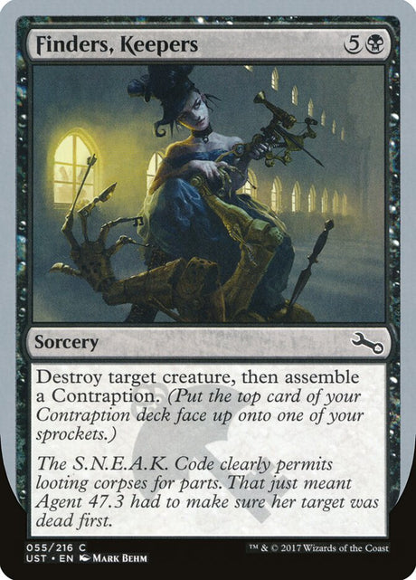 Finders, Keepers (55) - Unstable (UST)