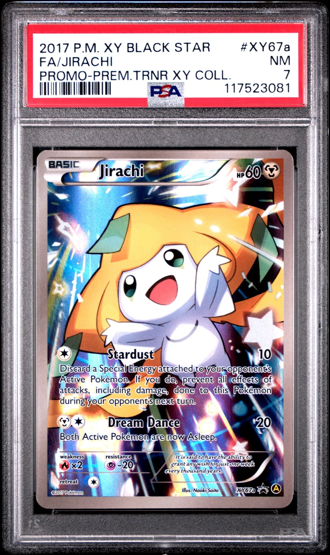 Jirachi #XY67a - [Graded PSA 7] Alternate Art Promos (PR)