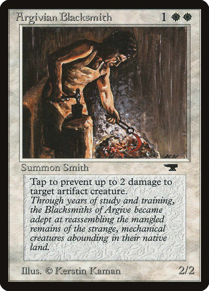 Argivian Blacksmith (2) - Antiquities (ATQ)