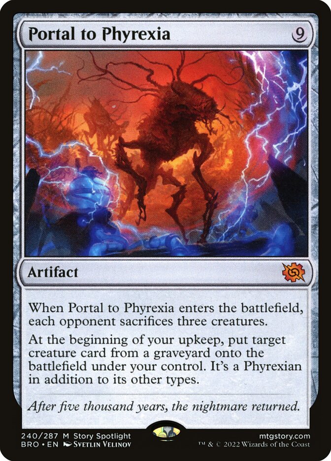 Portal to Phyrexia (240) - The Brothers' War (BRO)