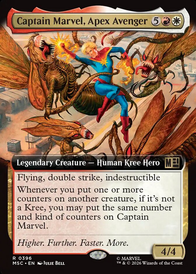 Captain Marvel, Apex Avenger (396) - Marvel Super Heroes Commander (MSC)