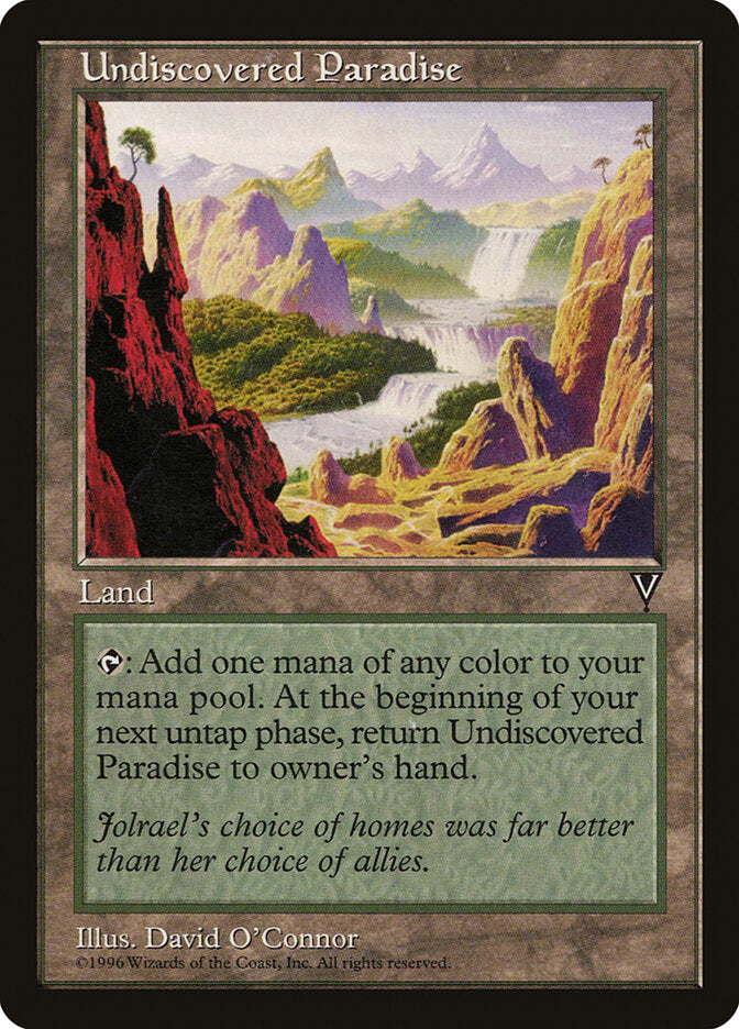 Undiscovered Paradise (167) - Visions (VIS)