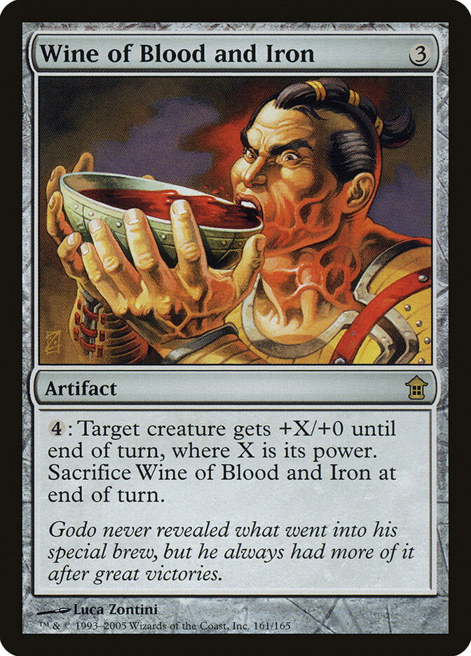 Wine of Blood and Iron (161) - Saviors of Kamigawa (SOK)