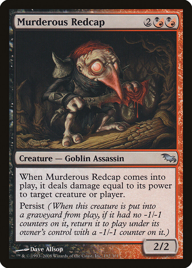 Murderous Redcap (192) - Shadowmoor (SHM)