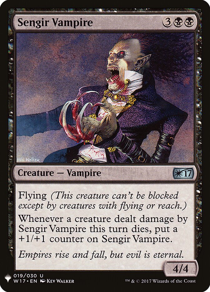 Sengir Vampire (W17-19) - The List (PLST)