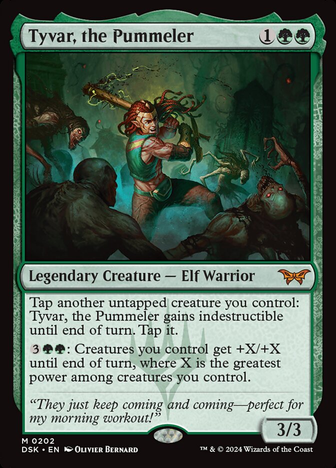 Tyvar, the Pummeler - [Foil] Duskmourn: House of Horror (DSK)