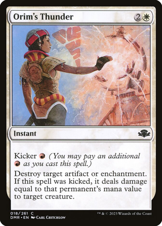 Orim's Thunder (18) - Dominaria Remastered (DMR)