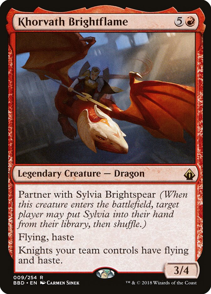 Khorvath Brightflame (9) - Battlebond (BBD)