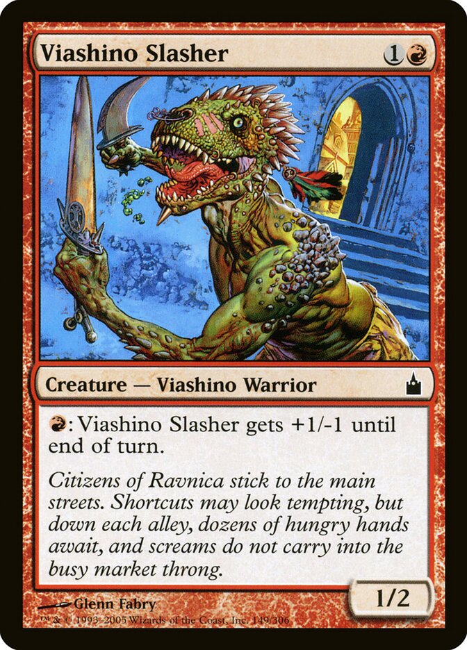 Viashino Slasher (149) - Ravnica: City of Guilds (RAV)