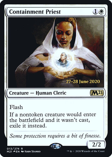 Containment Priest (13s) - Core Set 2021 Promos (PM21)
