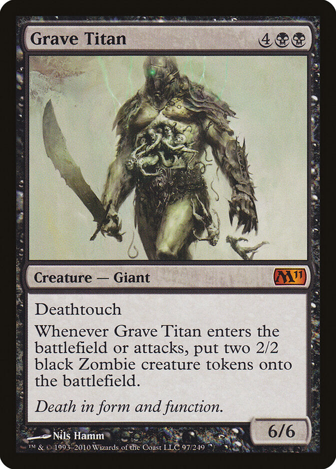 Grave Titan (97) - Magic 2011 (M11)