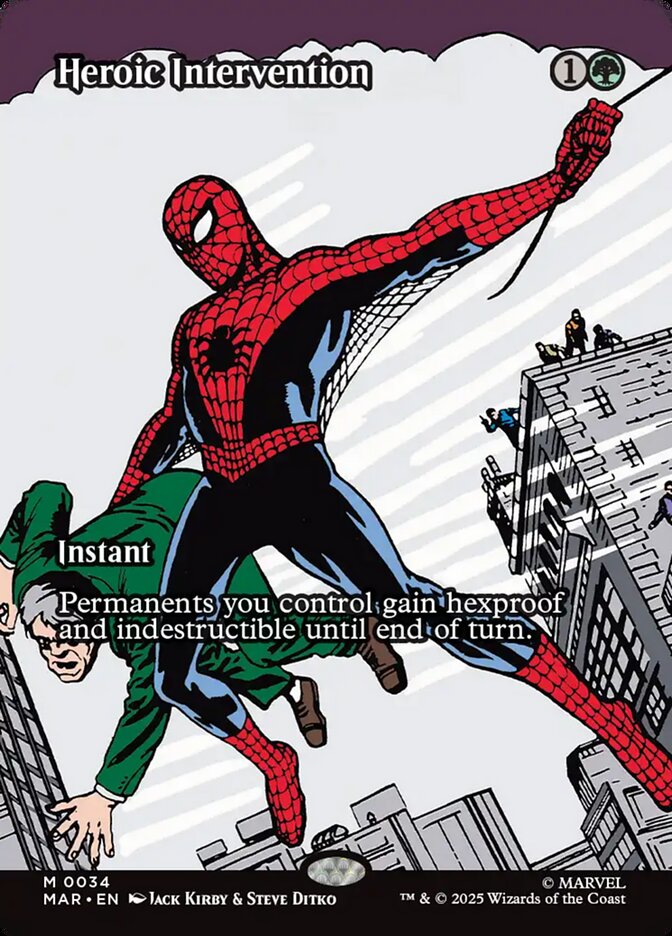 Heroic Intervention (34) - [Borderless] Marvel Universe (MAR)