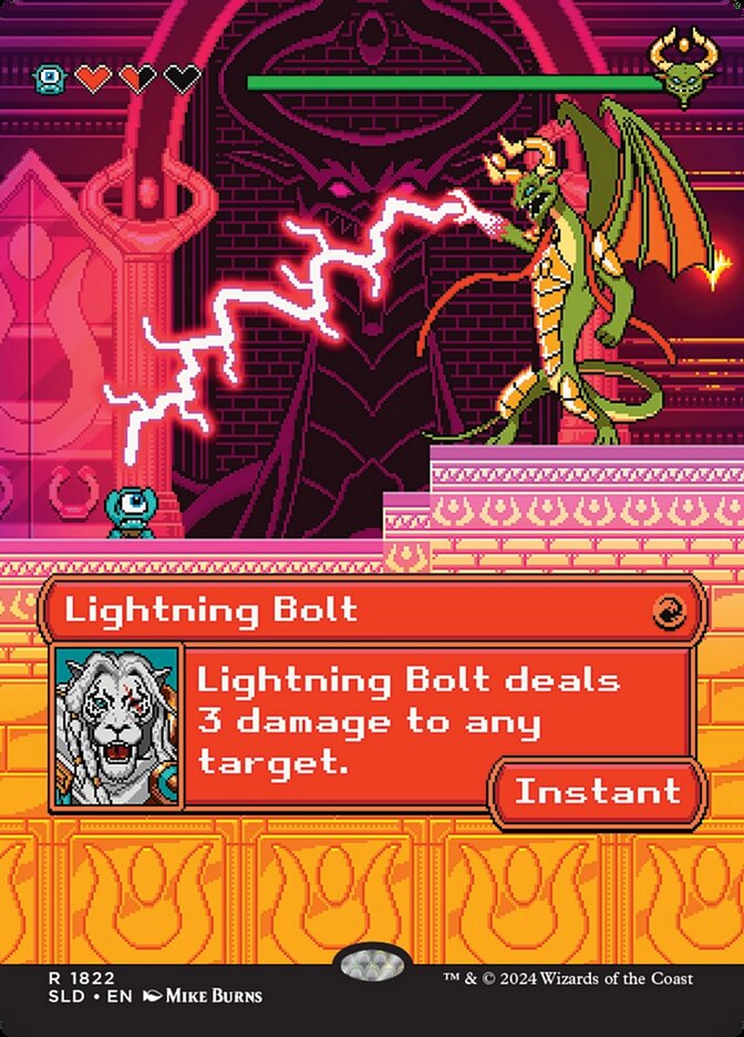 Lightning Bolt (1822) - Secret Lair Drop (SLD)