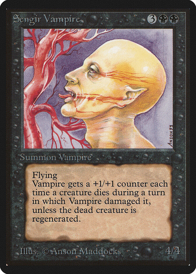 Sengir Vampire (128) - Limited Edition Beta (LEB)