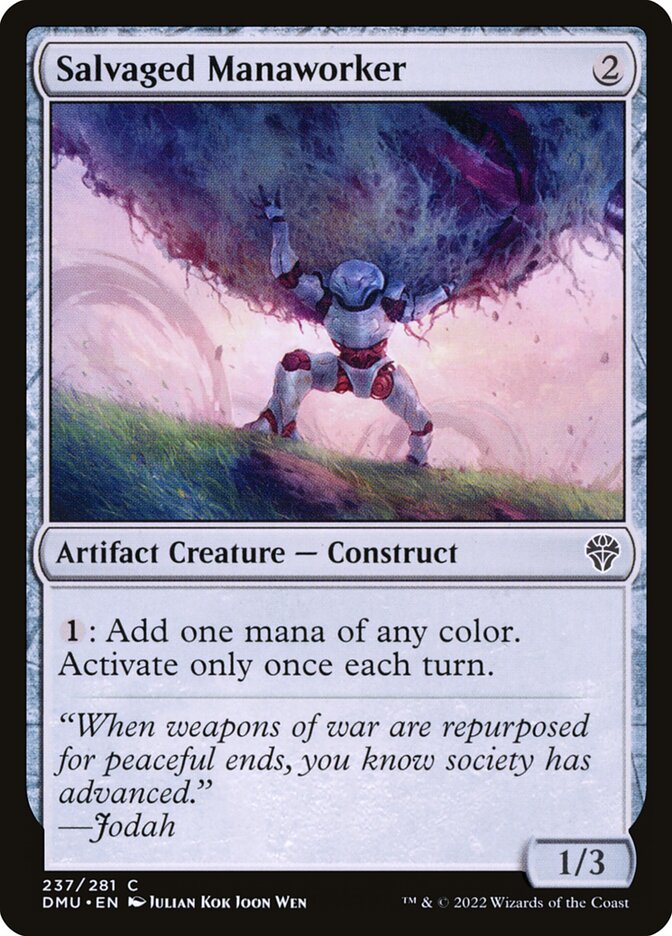 Salvaged Manaworker (237) - Dominaria United (DMU)