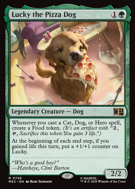 Lucky the Pizza Dog (726) - Marvel Super Heroes Commander (MSC)