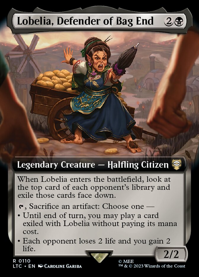 Lobelia, Defender of Bag End (110) - Tales of Middle-earth Commander (LTC)