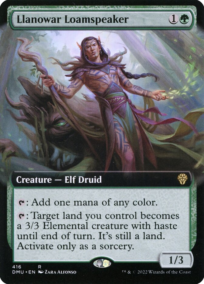 Llanowar Loamspeaker (416) - Dominaria United (DMU)