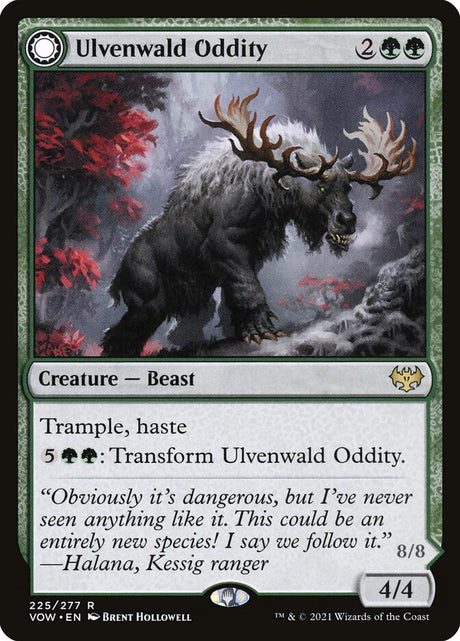 Ulvenwald Oddity // Ulvenwald Behemoth (225) - Innistrad: Crimson Vow (VOW)