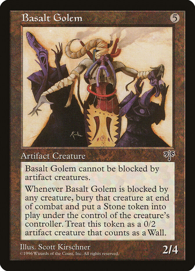 Basalt Golem (294) - Mirage (MIR)
