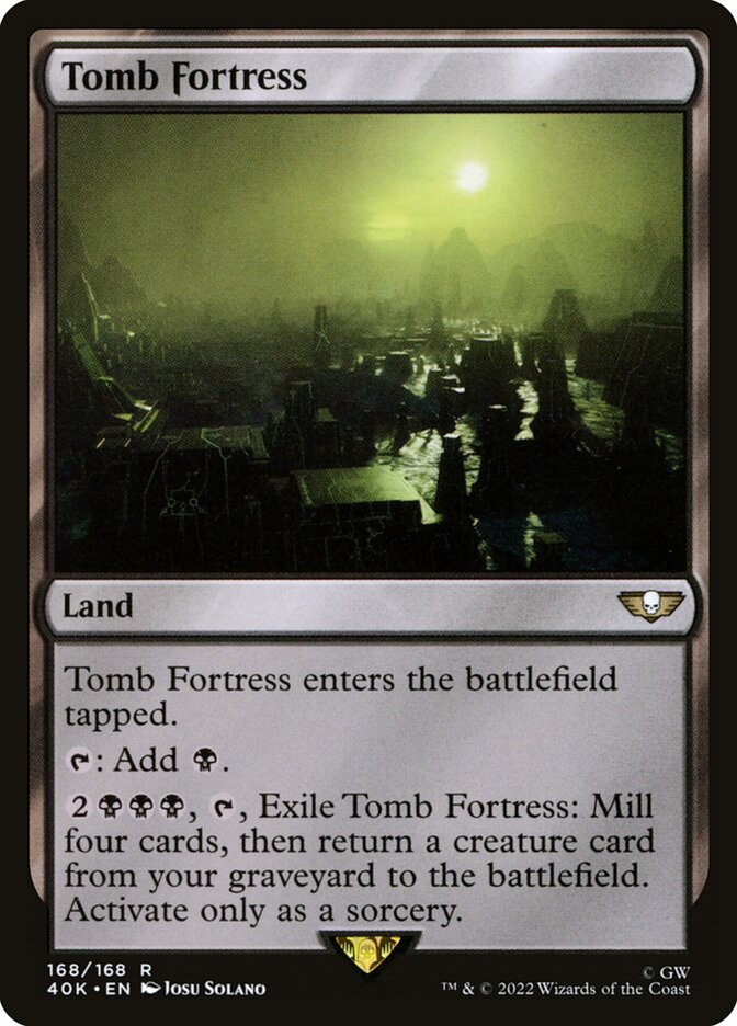 Tomb Fortress (168) - Warhammer 40,000 Commander (40K)