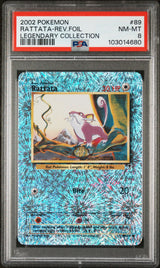 Rattata #89 - [Reverse Holo, Graded PSA 8] Legendary Collection