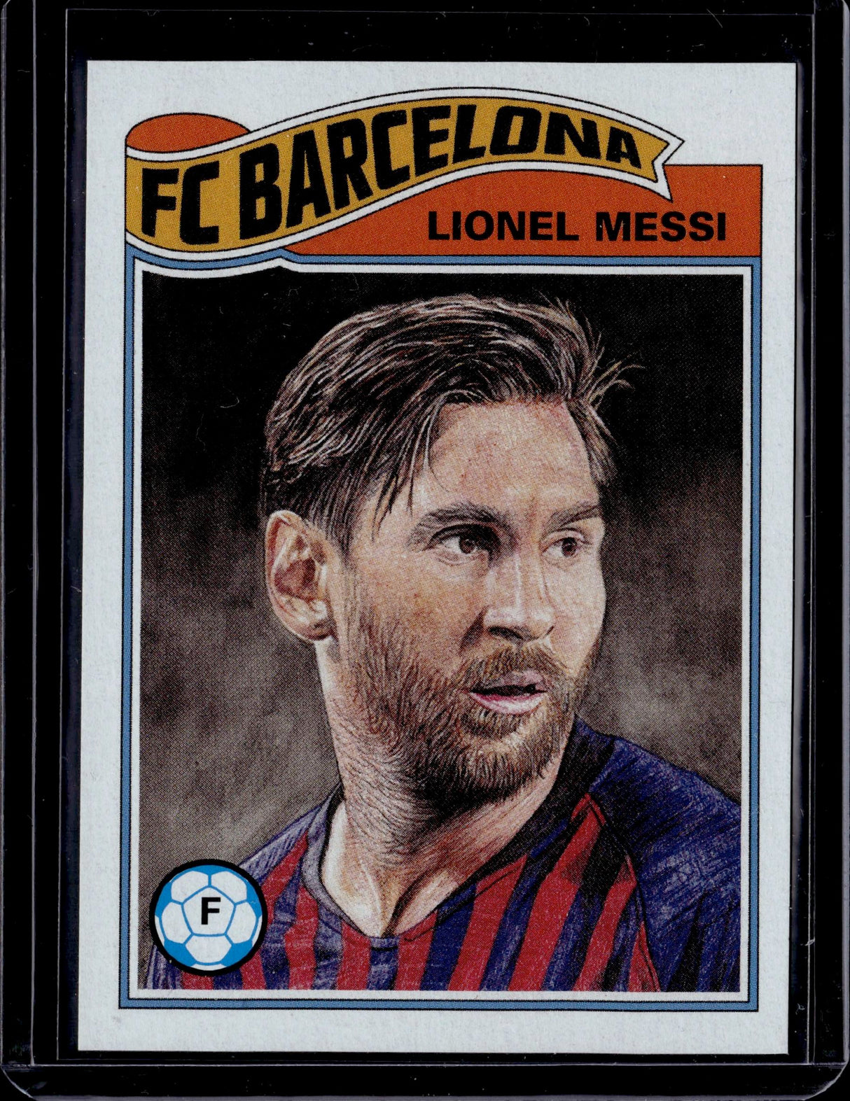 2019 Topps Living UEFA Champions League #1 Lionel Messi