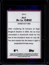 2022 Bowman's Best #UFO-5 Elly De La Cruz UFO