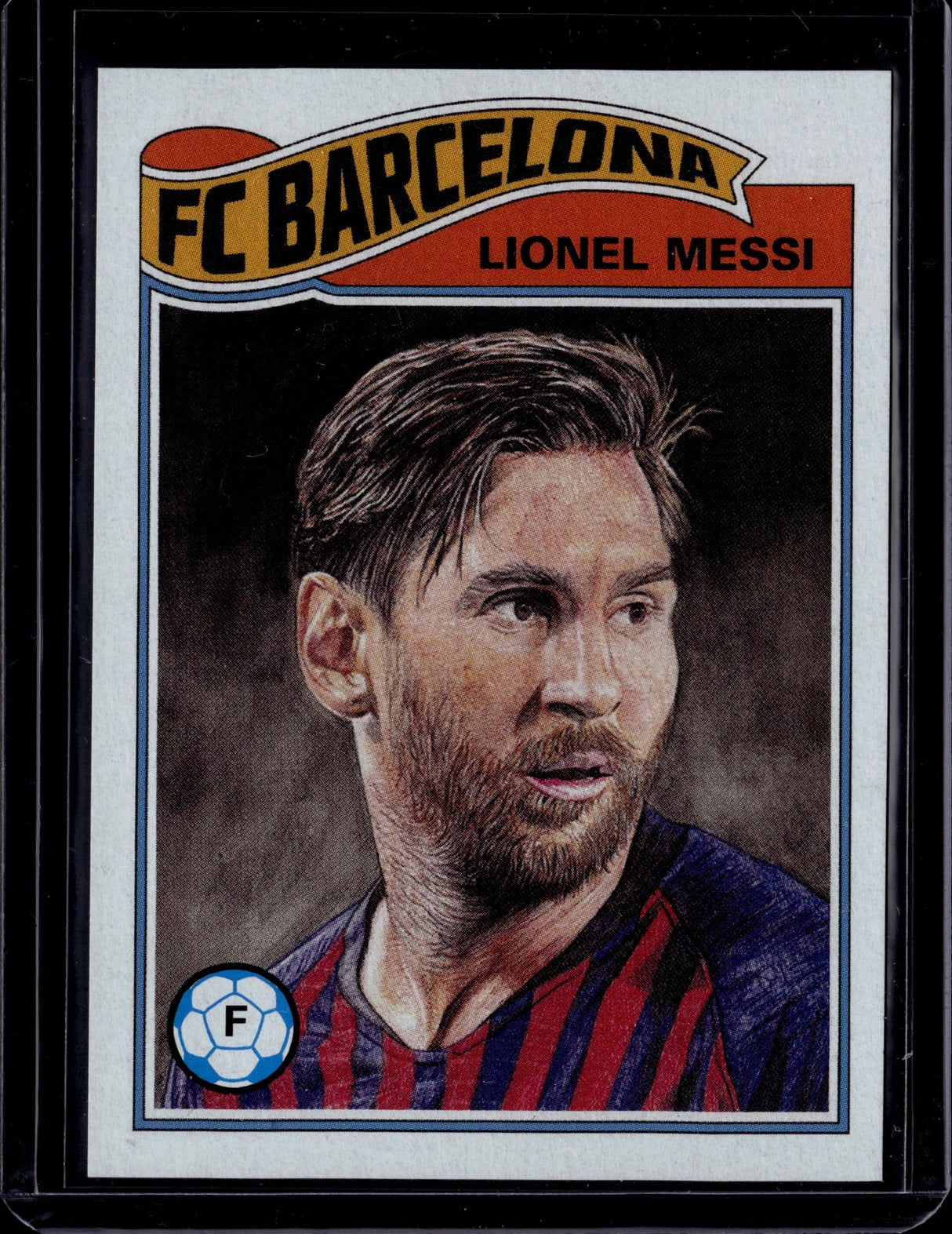 2019 Topps Living UEFA Champions League #1 Lionel Messi