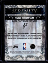 2025-26 Topps Chrome #SY-1 Victor Wembanyama Serenity Refractor