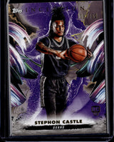 2024-25 Topps Inception #3 Stephon Castle Purple