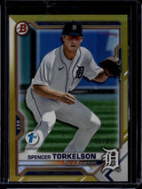 2021 Bowman 1st Edition #BFE-96 Spencer Torkelson Gold