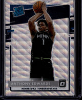 2020-21 Donruss Optic #151 Anthony Edwards Fanatics