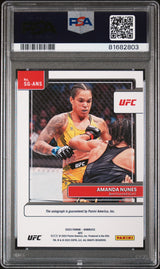 2023 Panini Donruss Ufc Signature Series Amanda Nunes PSA 9