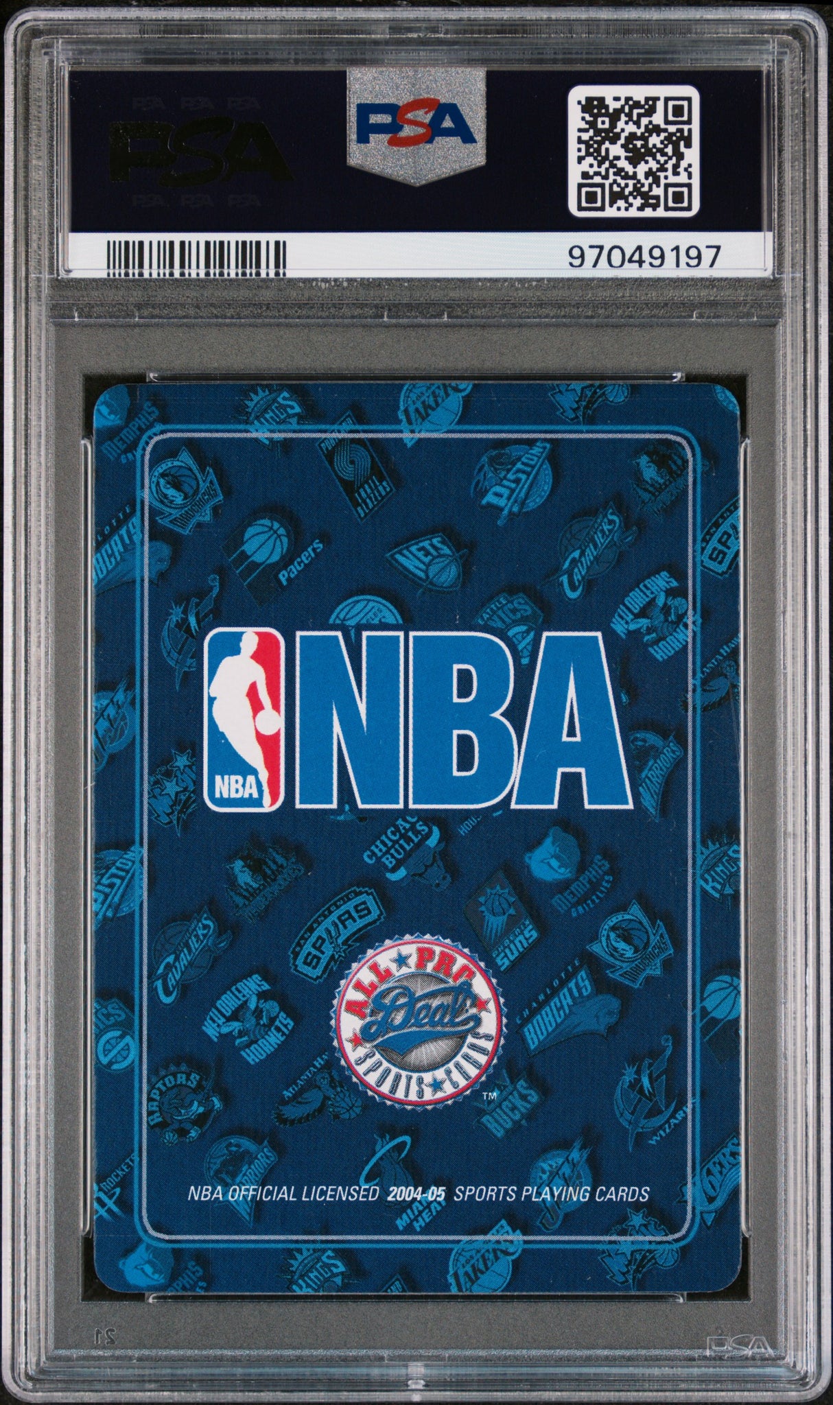 2004 All Pro Deal Playing Cards Allen Iverson Playing Cards PSA 10