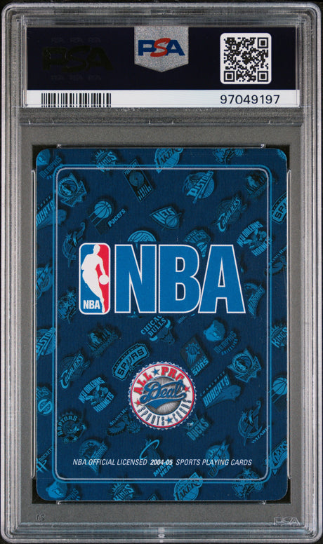 2004 All Pro Deal Playing Cards Allen Iverson Playing Cards PSA 10