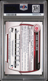 2023 Bowman Chrome Cam Collier Auto Purple PSA 10/10