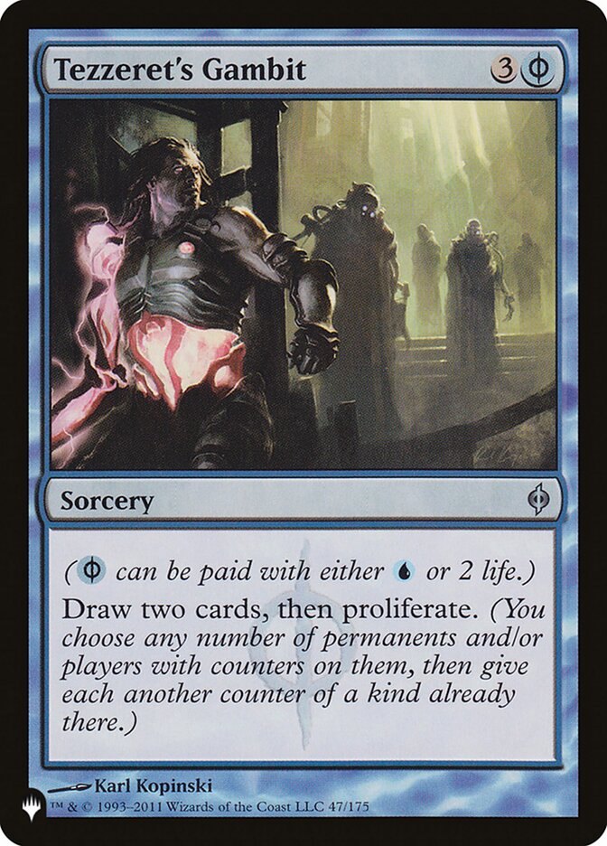 Tezzeret's Gambit (NPH-47) - The List (PLST)