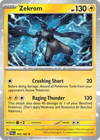 Zekrom - 066/182 (Cosmos Holo) (66) - Miscellaneous Cards & Products (MCAP)