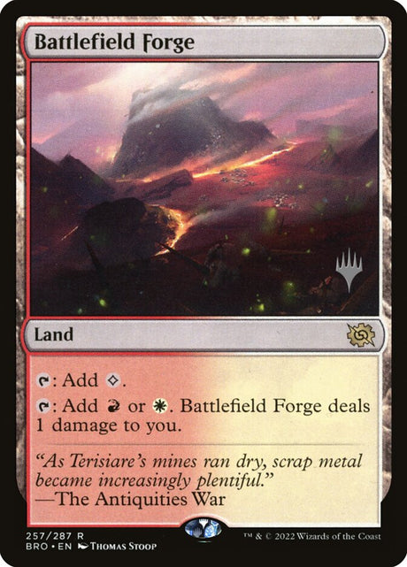 Battlefield Forge (257p) - The Brothers' War Promos (PBRO)