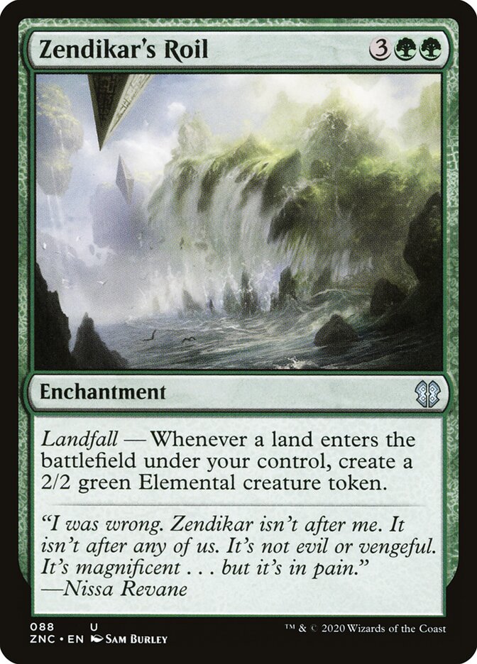 Zendikar's Roil (88) - Zendikar Rising Commander (ZNC)
