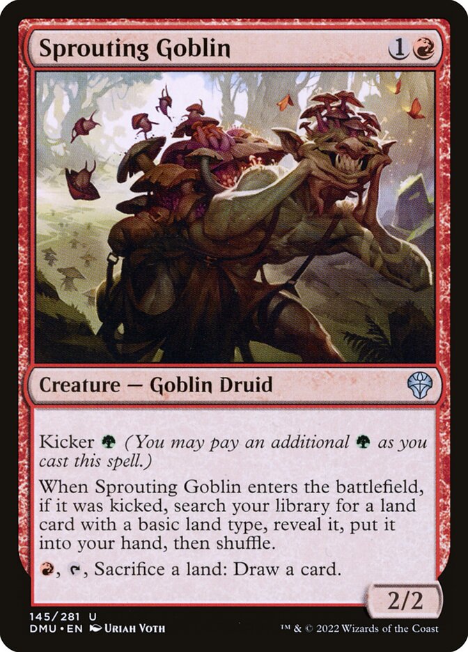 Sprouting Goblin (145) - Dominaria United (DMU)