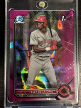 2022 Bowman Chrome Elly De La Cruz Fuchsia Lava /199