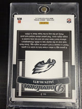 2025 Donruss #3 Jalen Hurts Horizontal Downtown!
